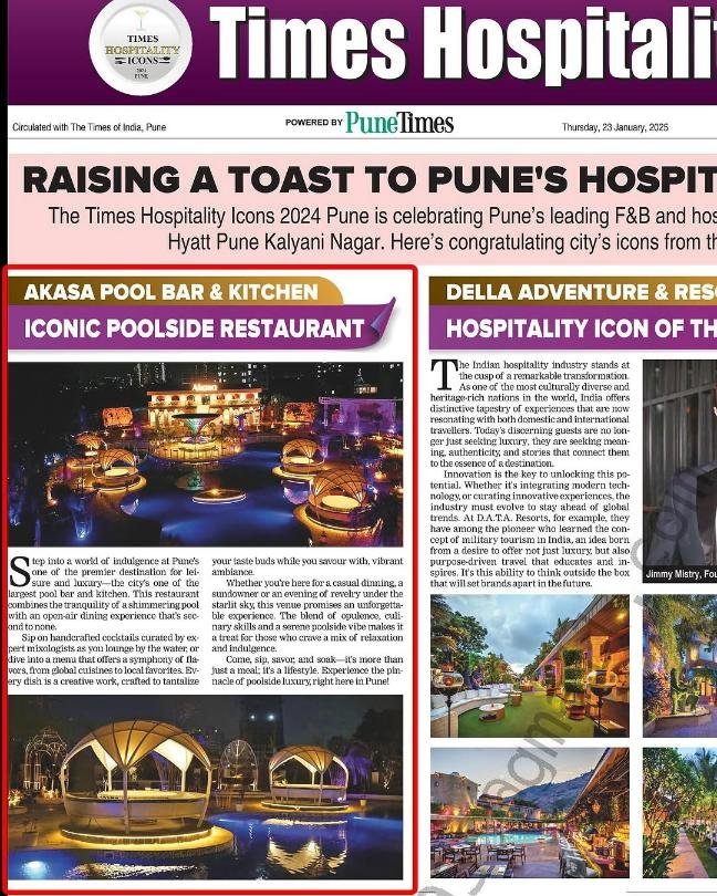 Project Akasa Featured in Pune Times!